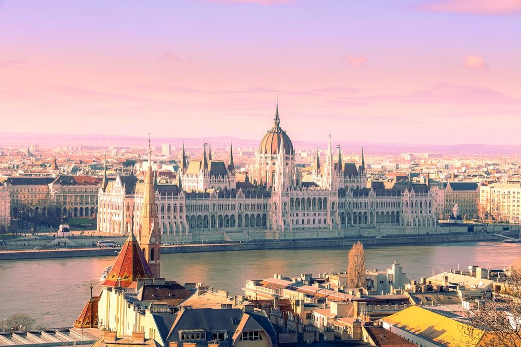 The Parliament as seen in a Study Abroad in Budapest